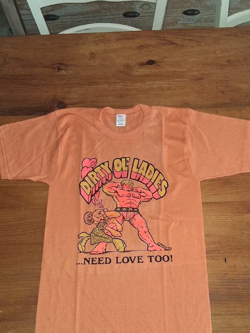 DEADSTOCK!!! Graphic Tee - Dirty Ol' Ladies Design